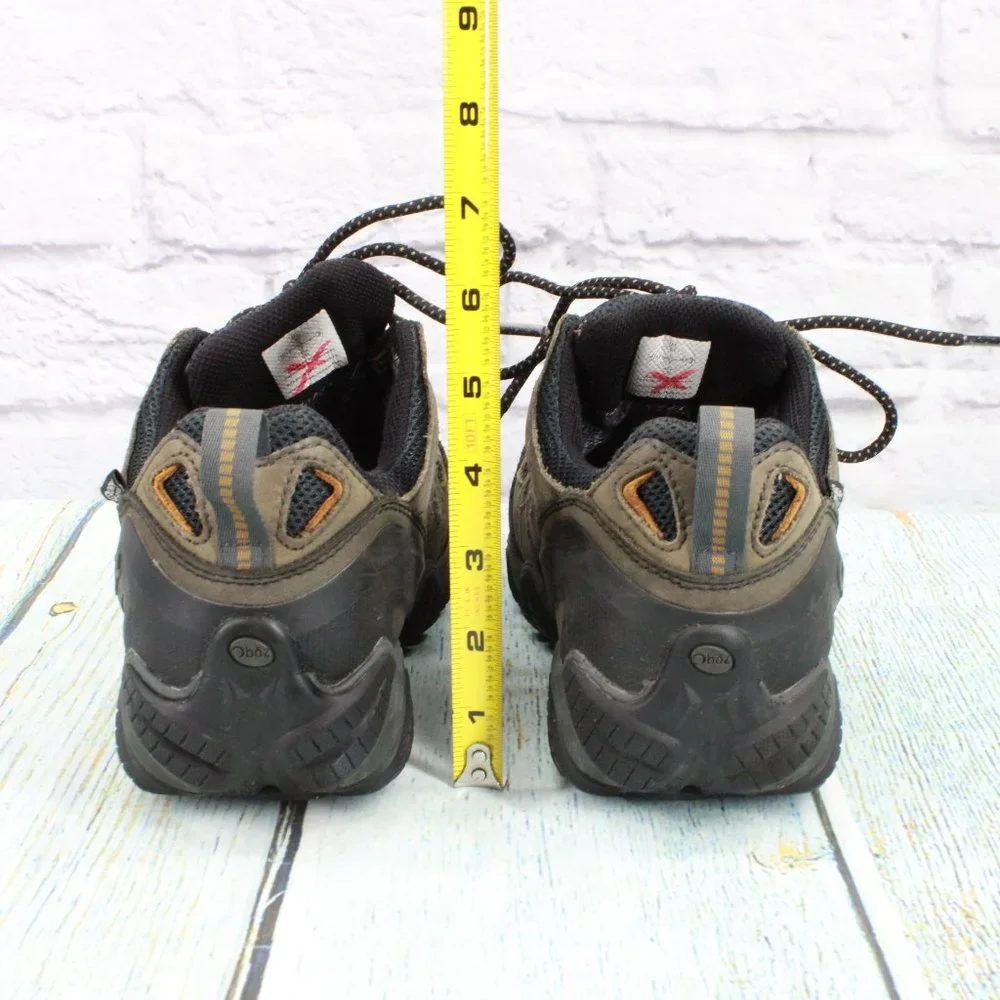 Oboz Sawtooth II Brown Leather Waterproof Lace Up Hiking Shoes Size 8.5 - Picture 7 of 9